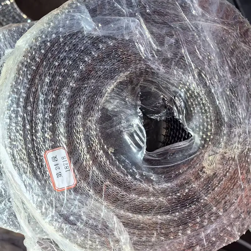 座浆施工免拆抱箍不锈钢网